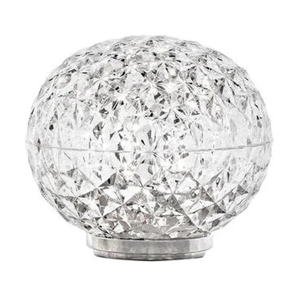 Kartell Mini Planet Tischlampe Batterieversion, transparent