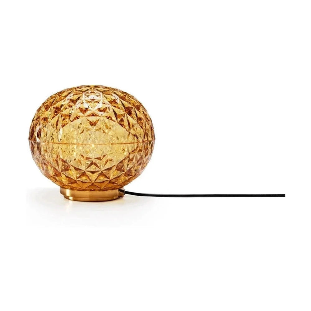 Kartell Mini Planet Table Lamp Plug -version, gul