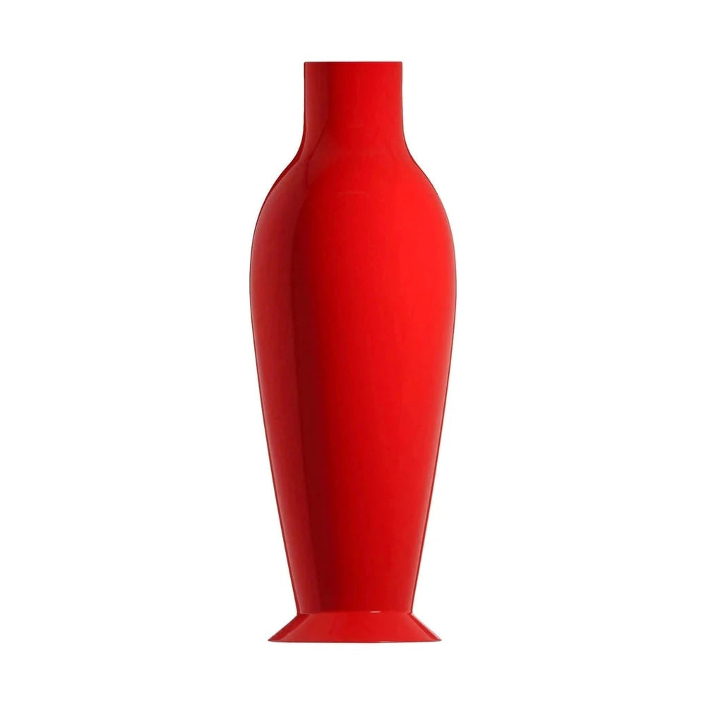 Kartell manque le vase de puissance de fleur, rouge