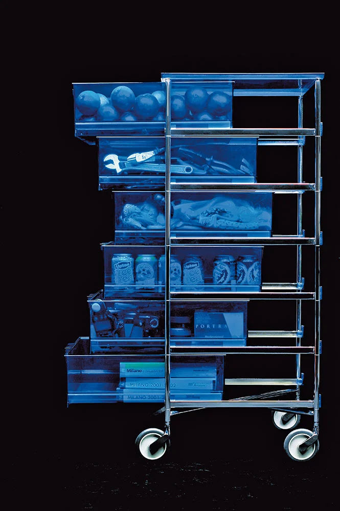 [product_category]-Kartell Mobil 1 Drawer With Feet, Ice-Kartell-8058967026276-02001L1-KAR-5