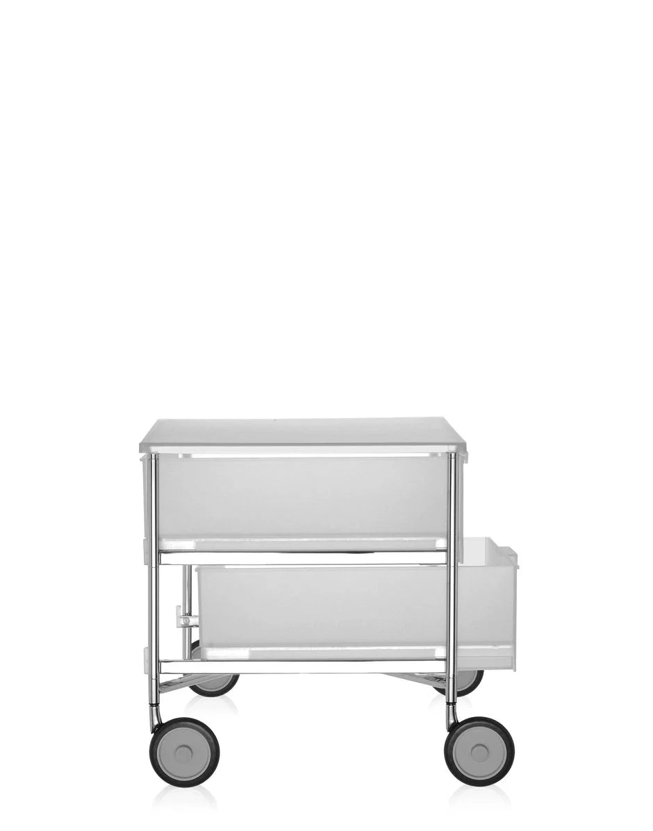 [product_category]-Kartell Mobil 2 Drawer With Wheels, Ice-Kartell-8034105783508-02004L1-KAR-2