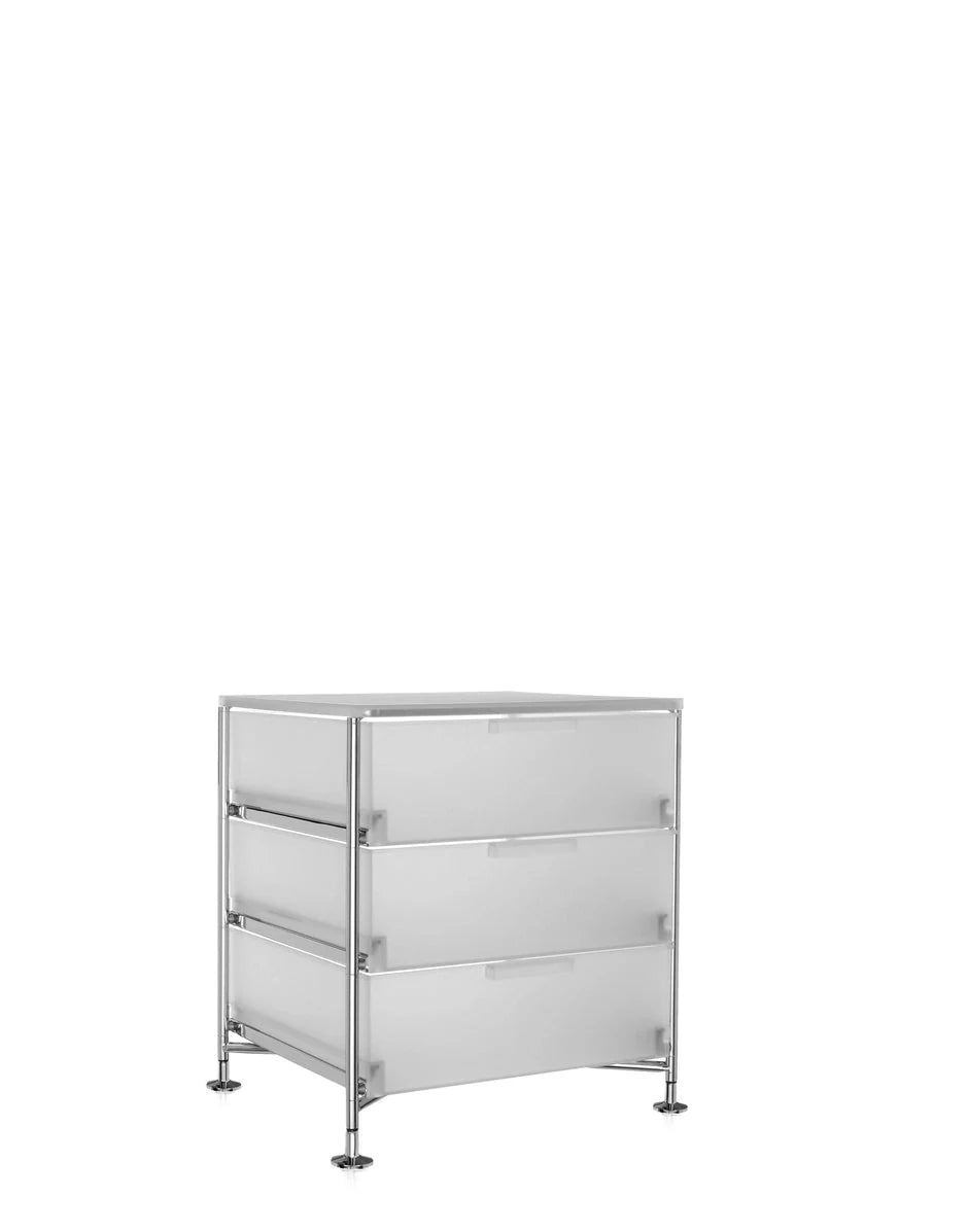 [product_category]-Kartell Mobil 3 Drawer With Feet, Ice-Kartell-8058967026948-02011L1-KAR-3