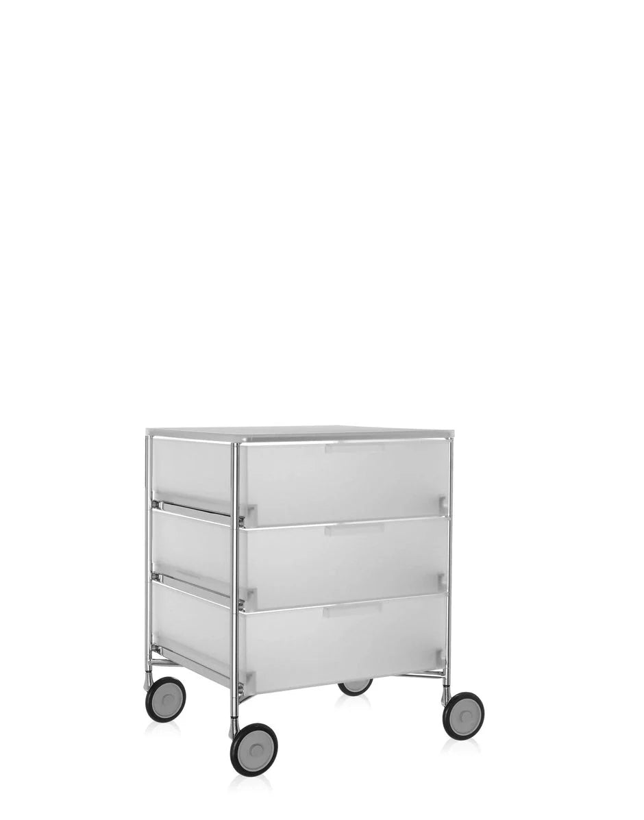 [product_category]-Kartell Mobil 3 Drawer With Wheels, Ice-Kartell-8034105780019-02010L1-KAR-3