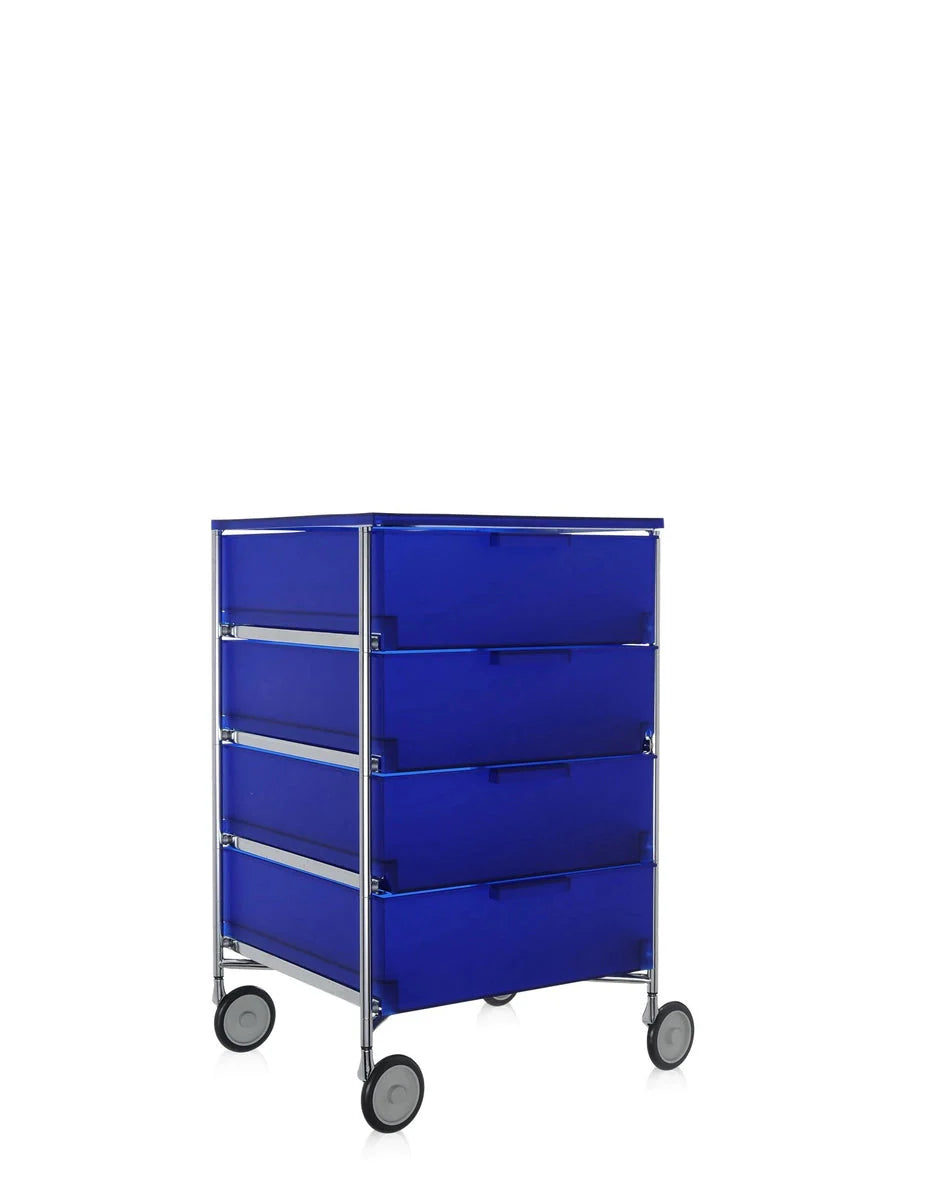 [product_category]-Kartell Mobil 4 Drawer With Wheels, Cobalt Blue-Kartell-8058967027426-02024L2-KAR-3