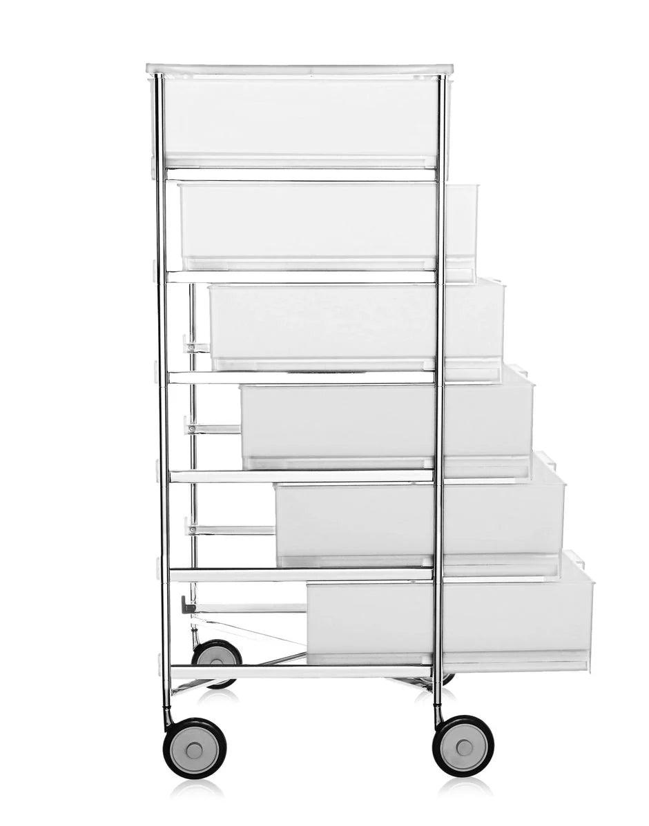 [product_category]-Kartell Mobil 6 Drawer With Wheels, Ice-Kartell-8058967028348-02040L1-KAR-2