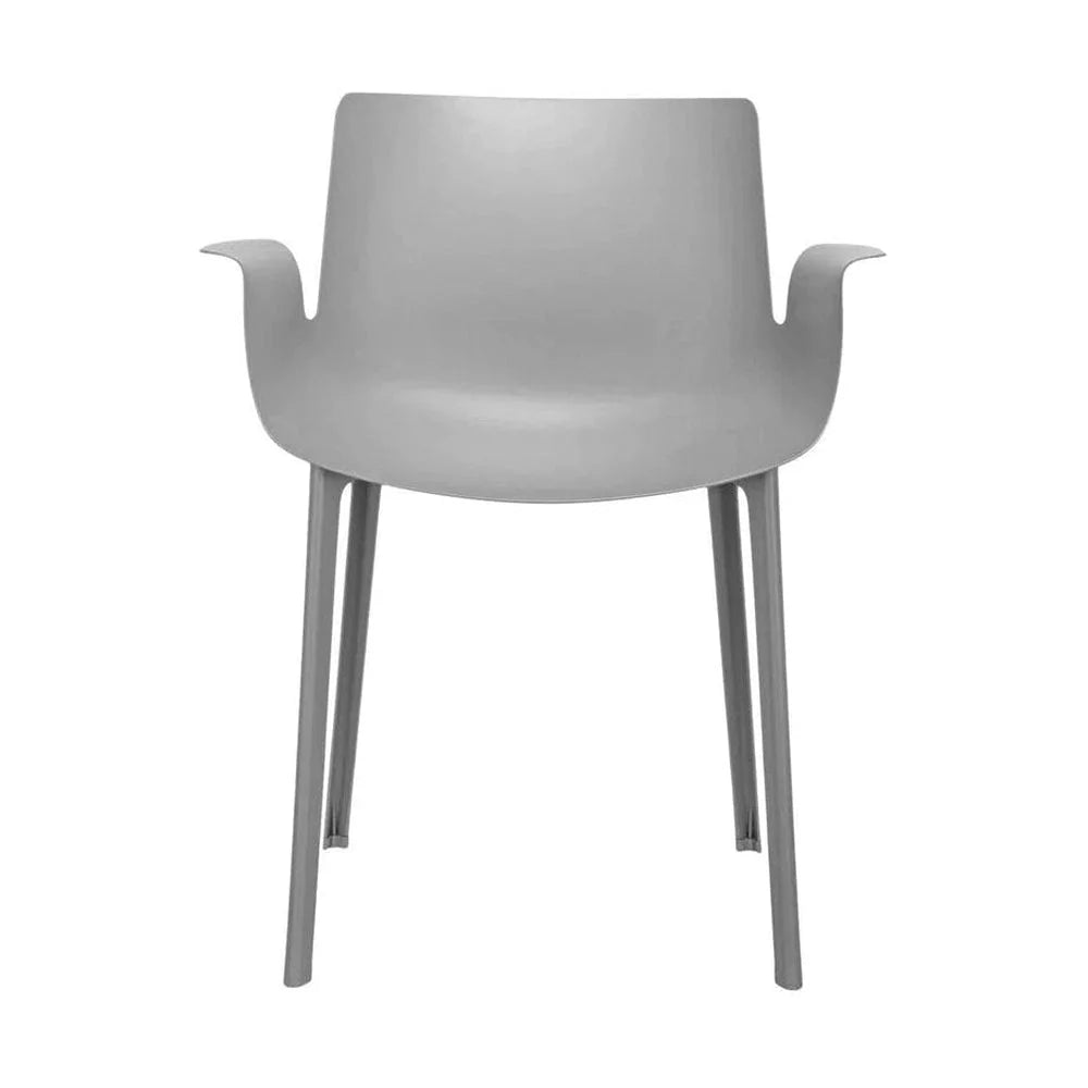 Kartell Piuma Sessel, Grau