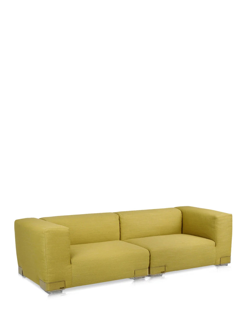 [product_category]-Kartell Plastics Duo 2 Seater Sofa Dx Xl Cotton, Green-Kartell-8058967078824-0709874-KAR-2