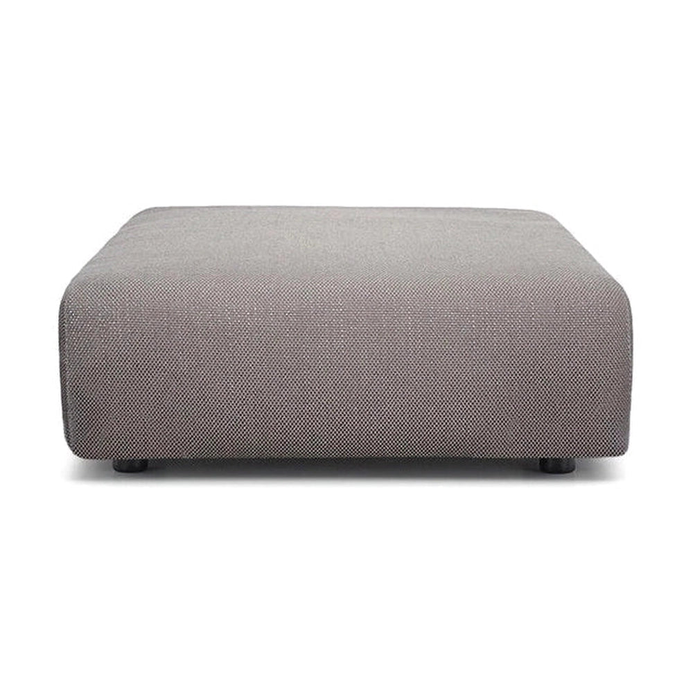 Duo Kartell Plastics Pouf Square Nilo, Gray