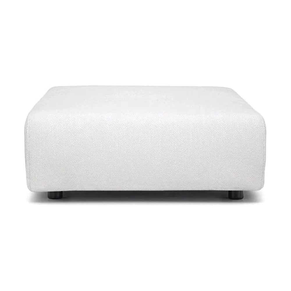 Kartell Plastics Duo Pouf Square Nilo, White