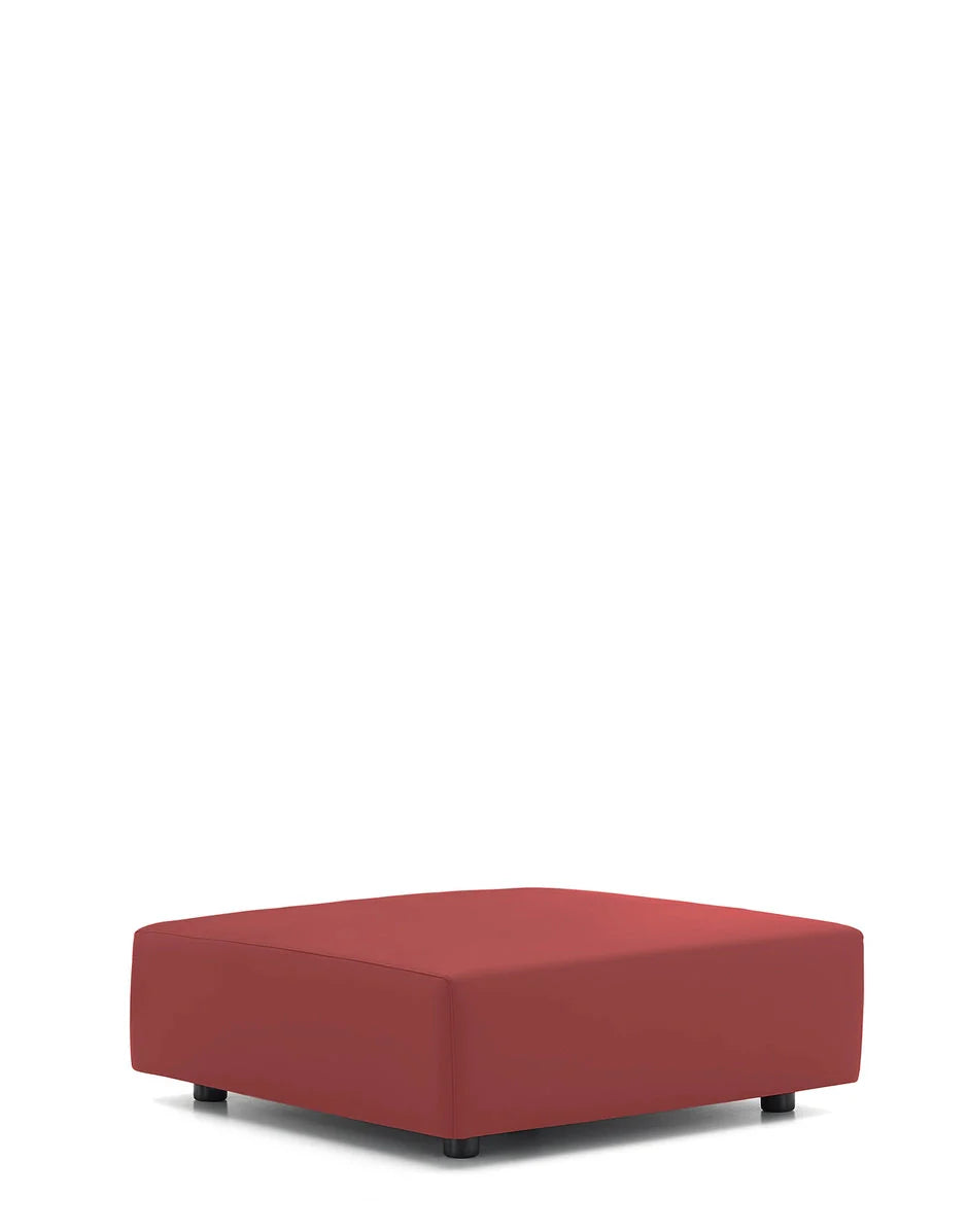 [product_category]-Kartell Plastics Pouf Tech, Brick Red-Kartell-8058967304138-06091PM-KAR-2