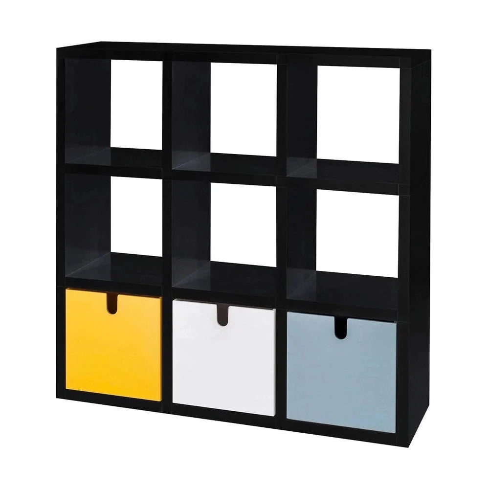 Kartell Polvara Bookcase Square, Negro