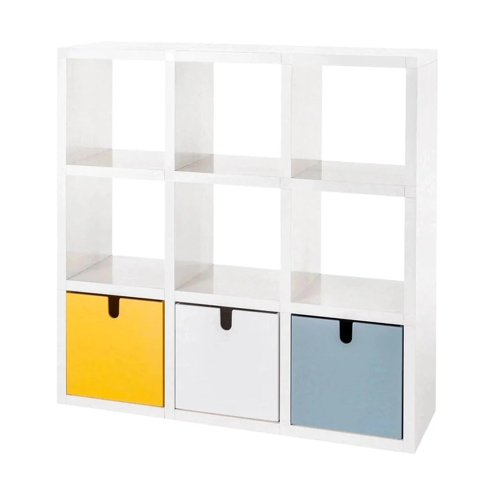 [product_category]-Kartell Polvara Bookcase Square, White-Kartell-8058967200324-0476803-KAR-1