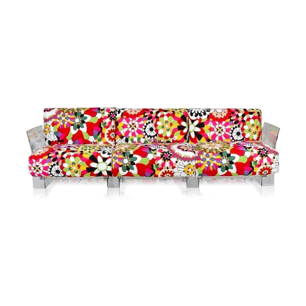 Kartell Pop Missoni 3 Sitzer -Sofa