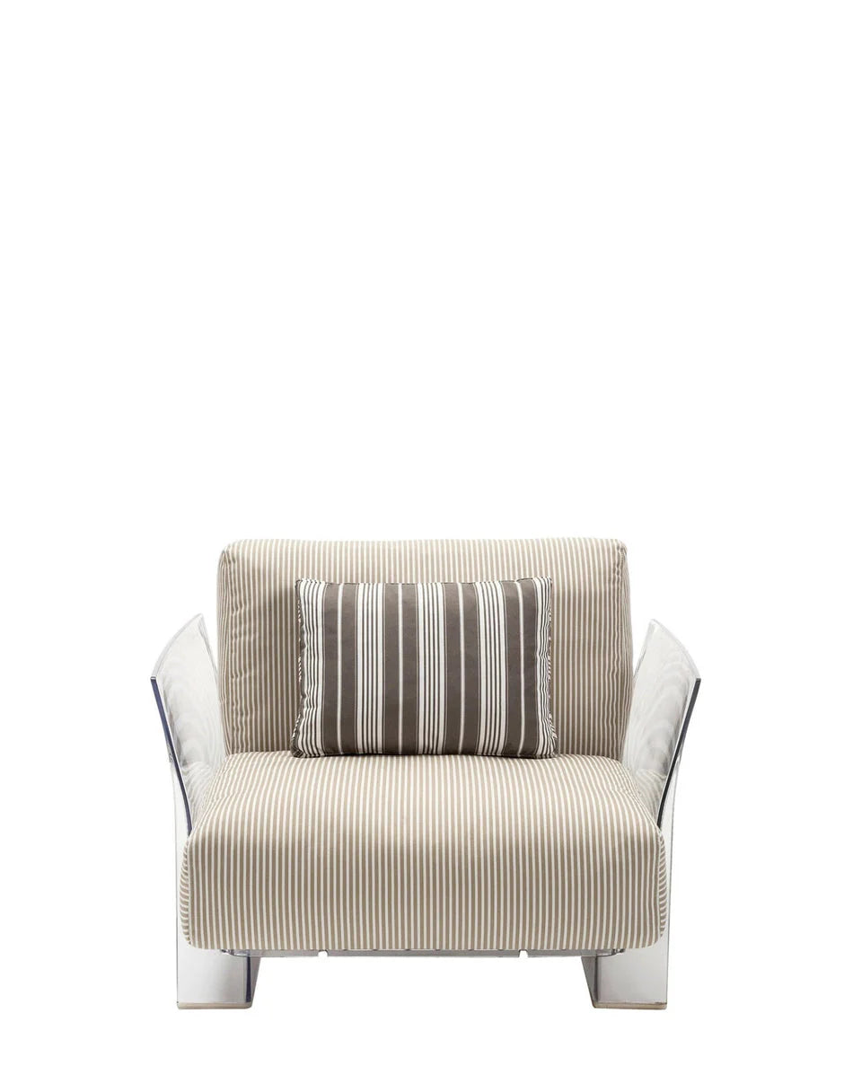 [product_category]-Kartell Pop Outdoor Armchair Stripes, Beige-Kartell-8058967256857-0704163-KAR-3