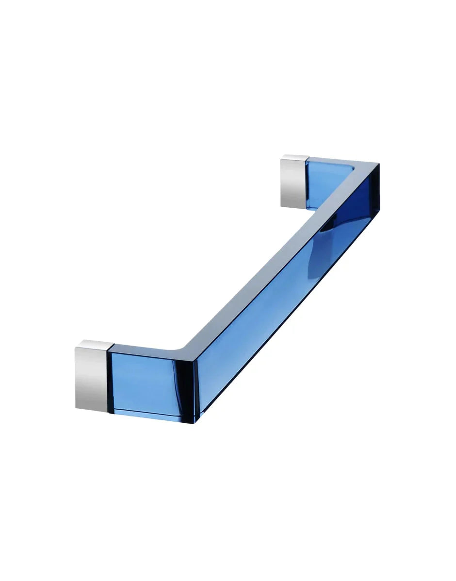 [product_category]-Kartell Rail Towel Rack 45 Cm, Blue-Kartell-8058967181098-09935BL-KAR-8