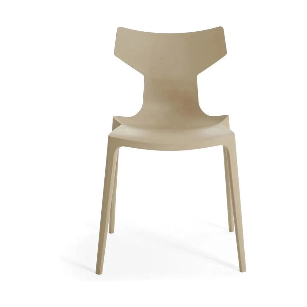 [product_category]-Kartell Re Chair Chair, Taupe-Kartell-8058967308433-05803TO-KAR-1