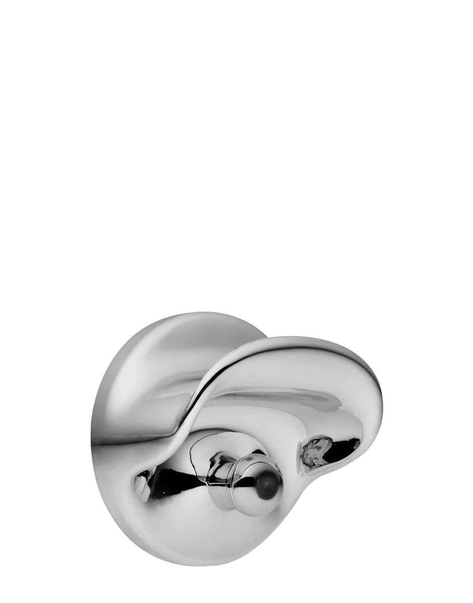 Kartell Set Of 2 Wall Clothes Hook, Chrome