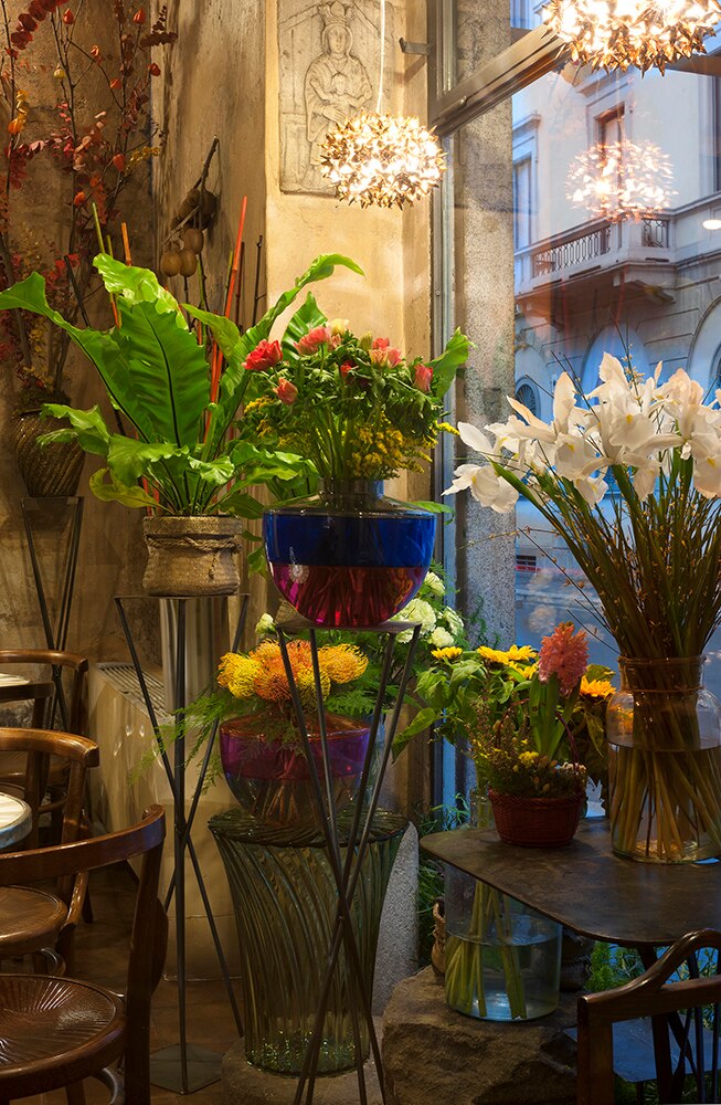[product_category]-Kartell Shibuya Vase, Grey/Yellow/Blue-Kartell-8058967185980-0122133-KAR-6