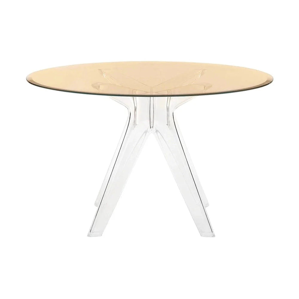 Kartell Sir Gio Table ronde, Crystal / Bronze