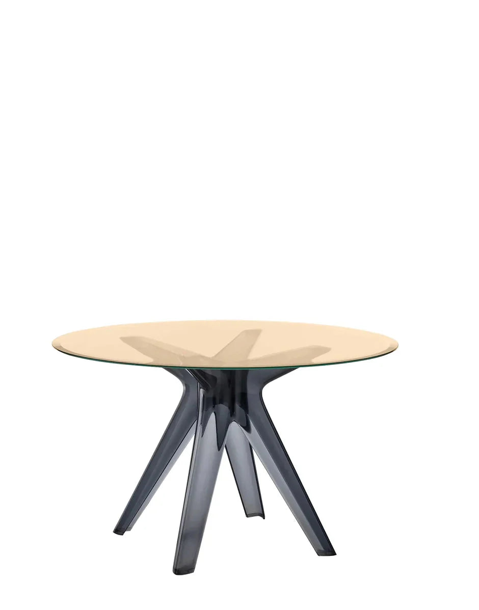 [product_category]-Kartell Sir Gio Table Round, Fume/Bronze-Kartell-8058967259803-0327563-KAR-8