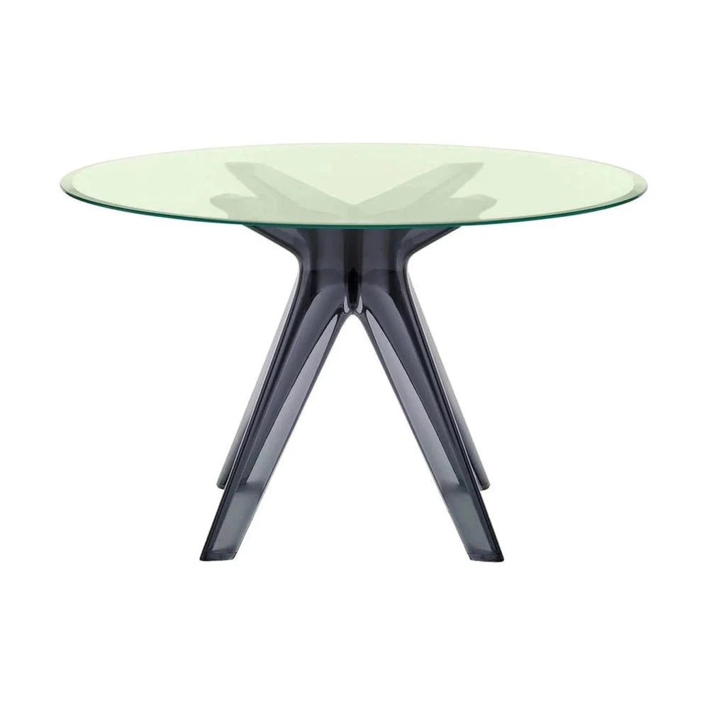 [product_category]-Kartell Sir Gio Table Round, Fume/Green-Kartell-8058967259841-0327565-KAR-1