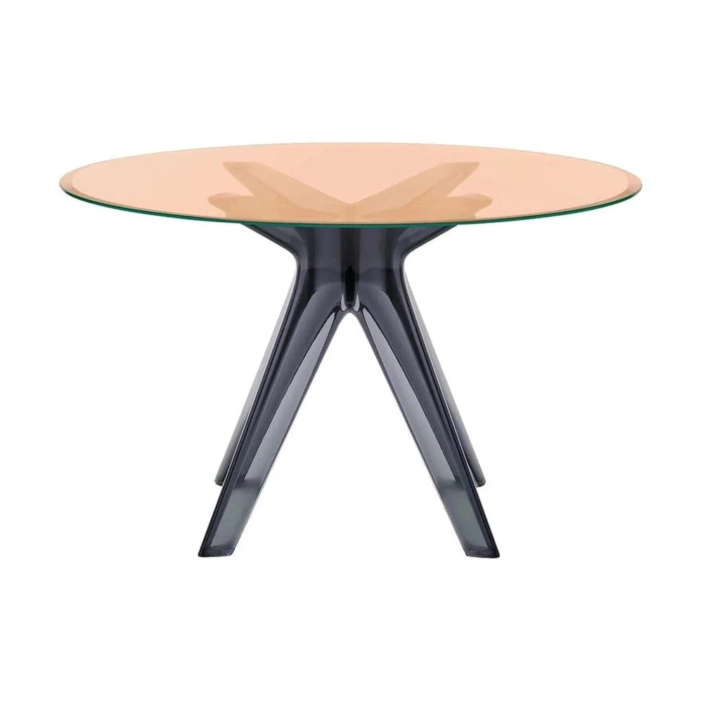 [product_category]-Kartell Sir Gio Table Round, Fume/Pink-Kartell-8058967259780-0327562-KAR-1