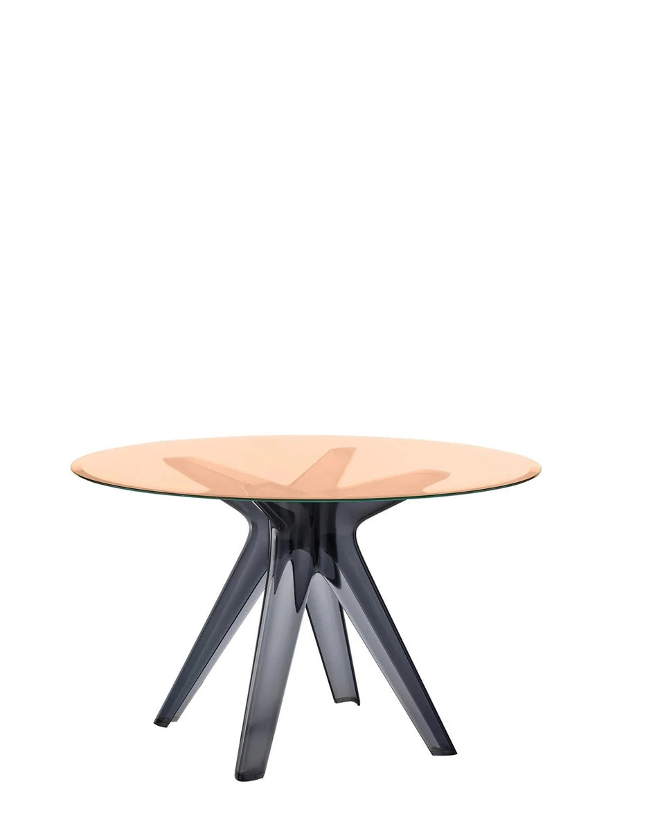 [product_category]-Kartell Sir Gio Table Round, Fume/Pink-Kartell-8058967259780-0327562-KAR-2