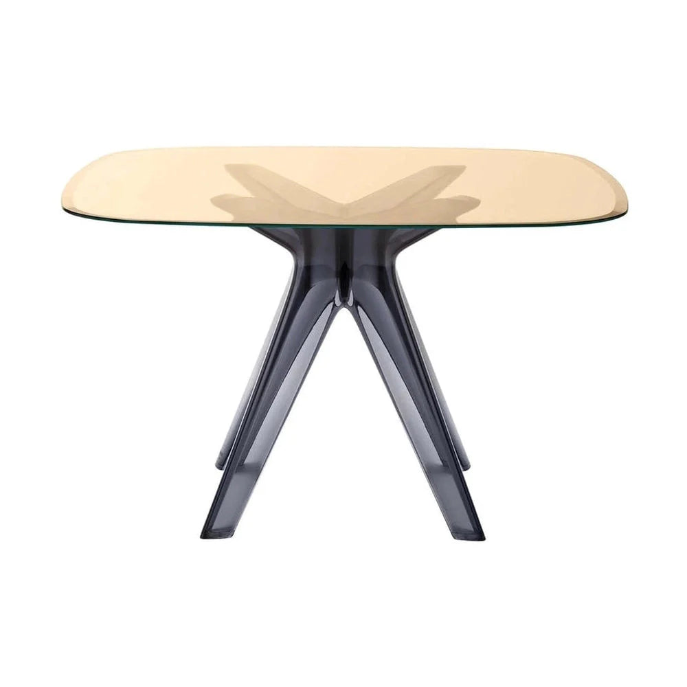 Kartell Sir Gio Table Square, røg/bronze