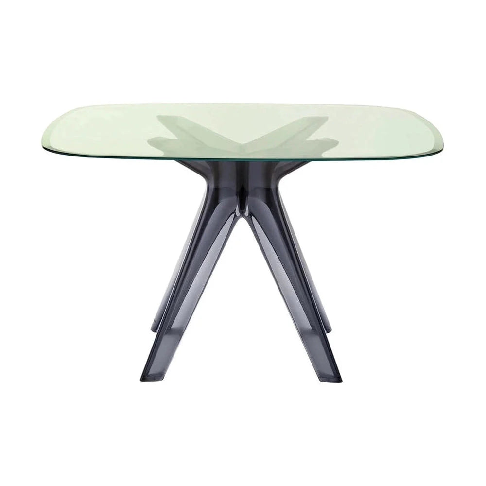 Kartell Sir Gio Table Square, røg/grøn