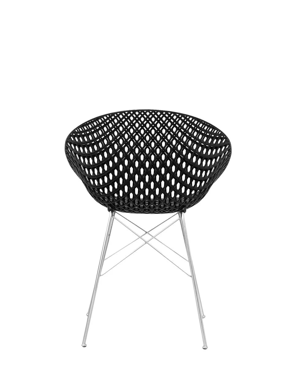 [product_category]-Kartell Smatrik Chair, Black/Chrome-Kartell-8058967285956-05834B9-KAR-4