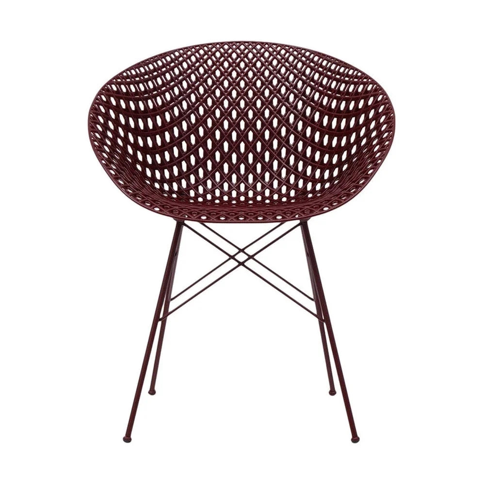 Kartell Smatrik Chair, Plum/Plum