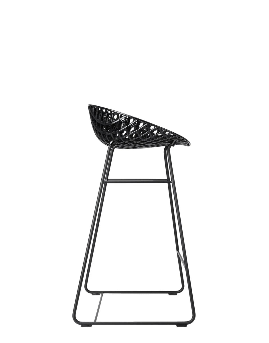 [product_category]-Kartell Smatrik Stool, Black/Black-Kartell-8058967292879-0588109-KAR-3