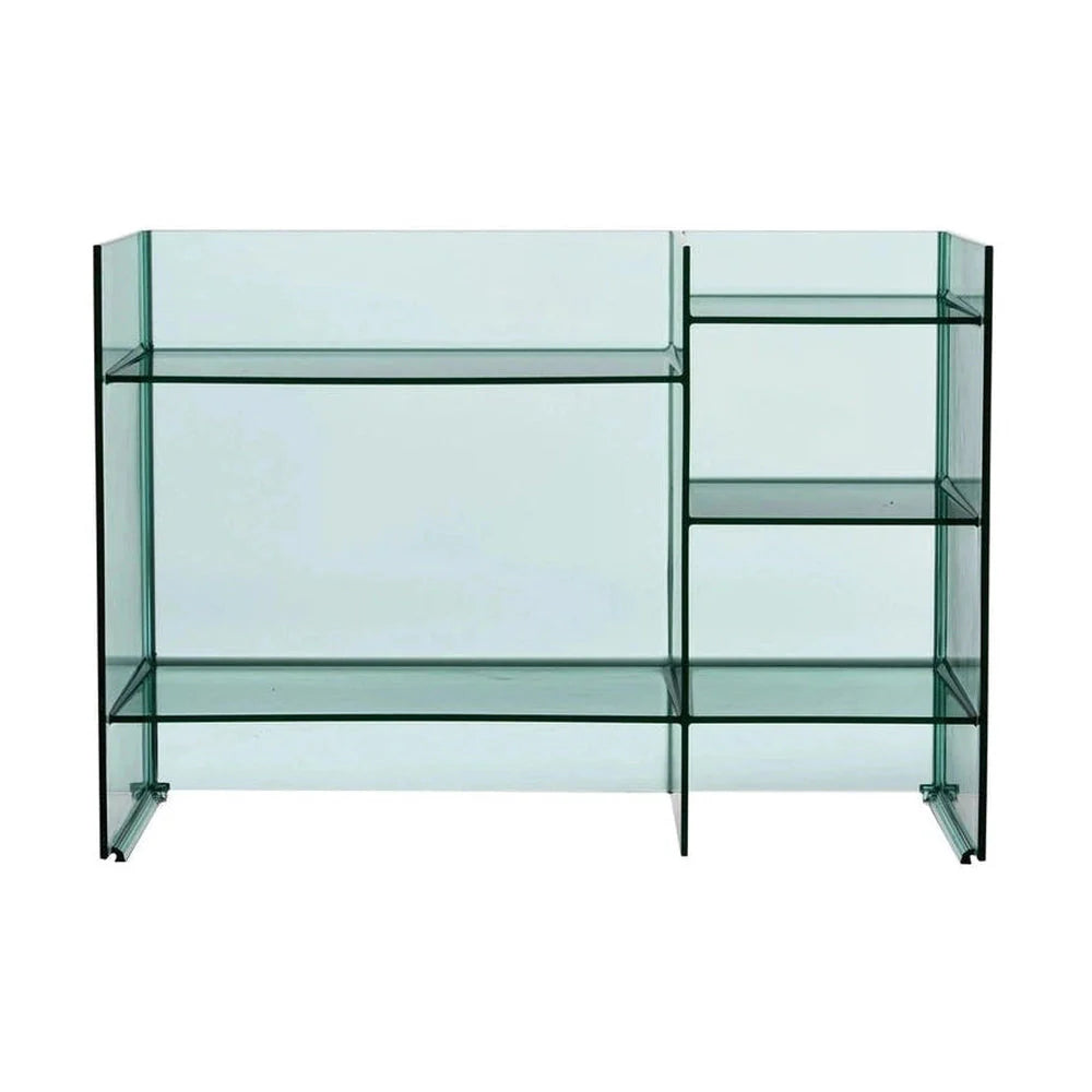 Sistema de estanterías Kartell Sound Rack, Green de Acquamarine