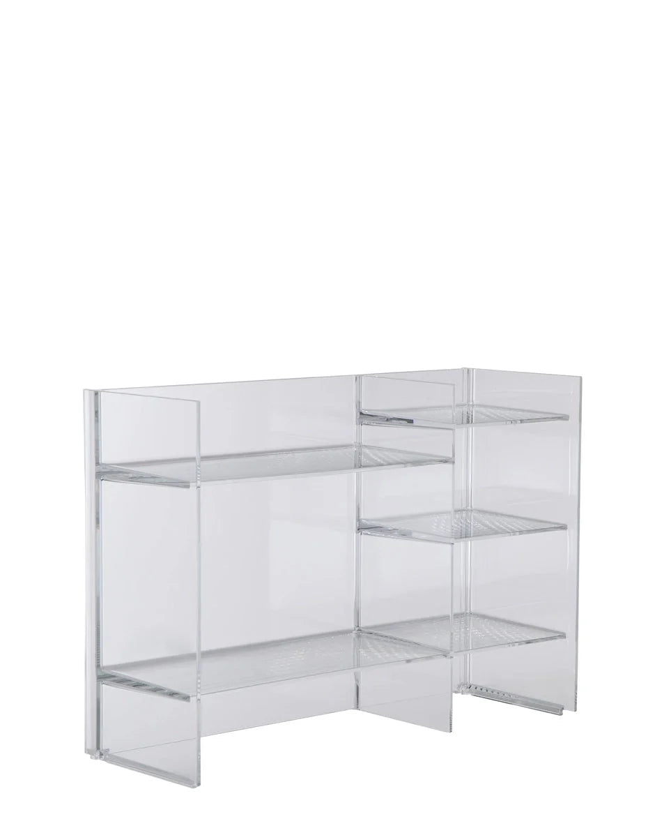 [product_category]-Kartell Sound Rack Shelving System, Crystal-Kartell-8058967180718-09910B4-KAR-2