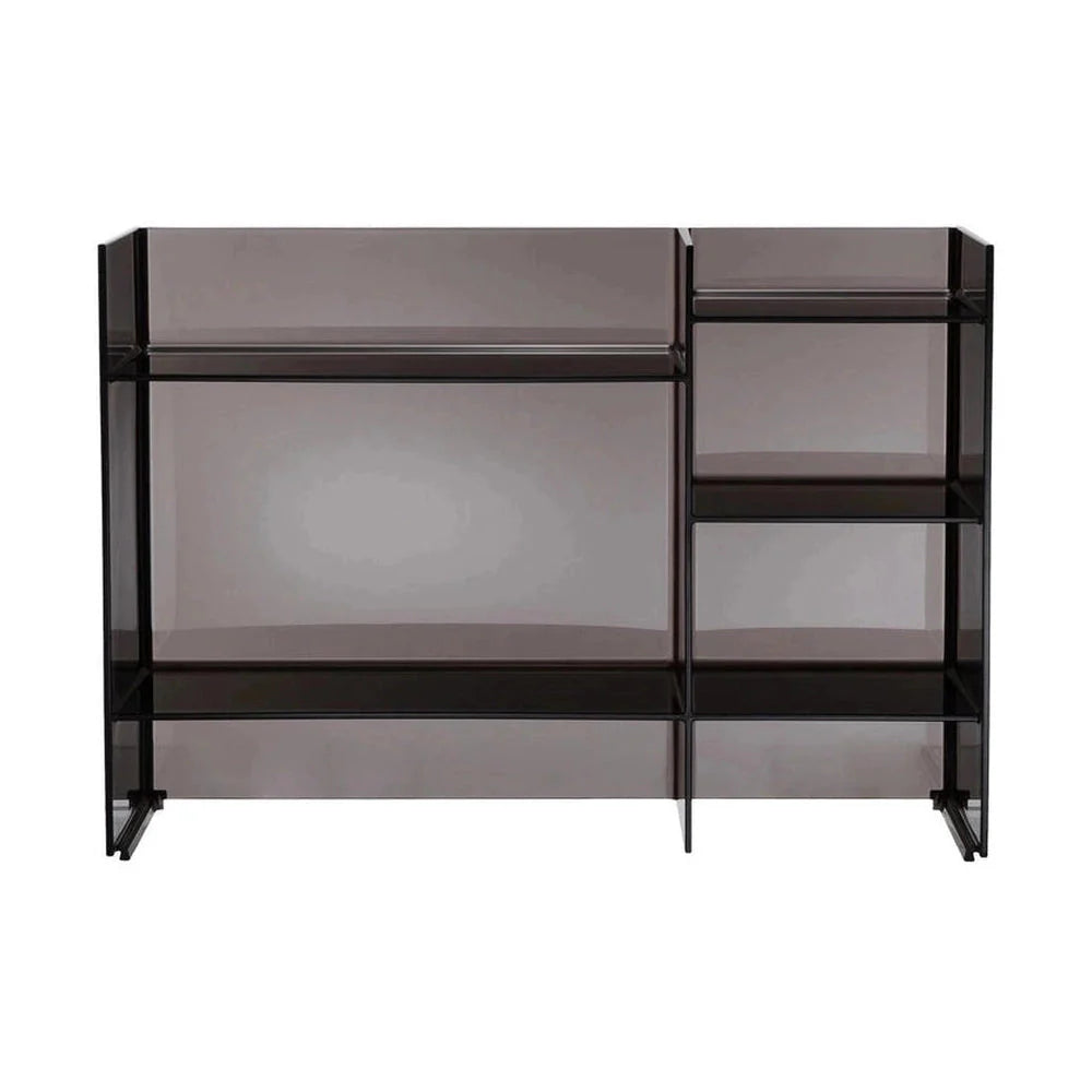 Sistema de estanterías Kartell Sound Rack, humo