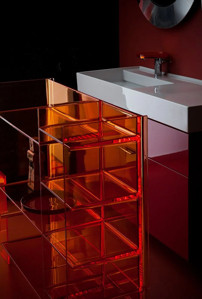 [product_category]-Kartell Sound Rack Shelving System, Tangerin Orange-Kartell-8058967180732-09910AT-KAR-5