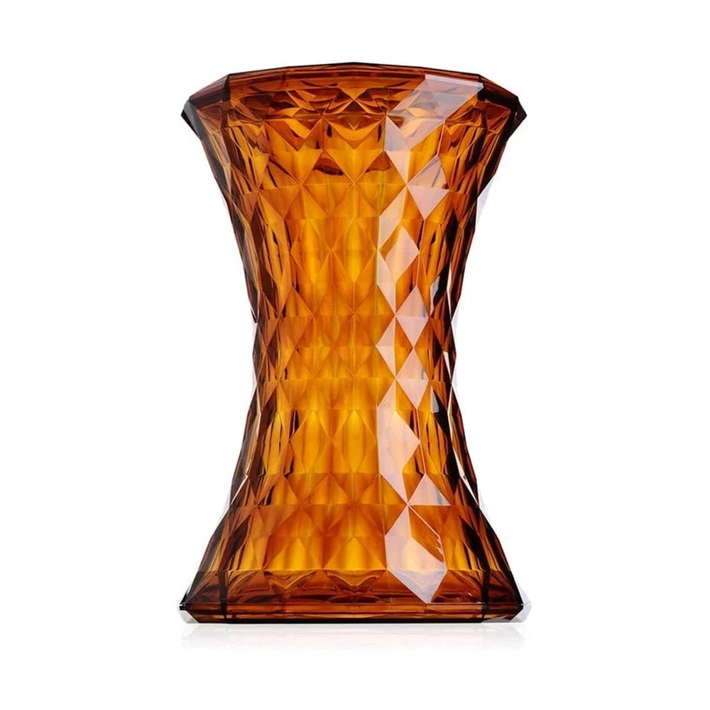 Table d'appoint en pierre Kartell, ambre