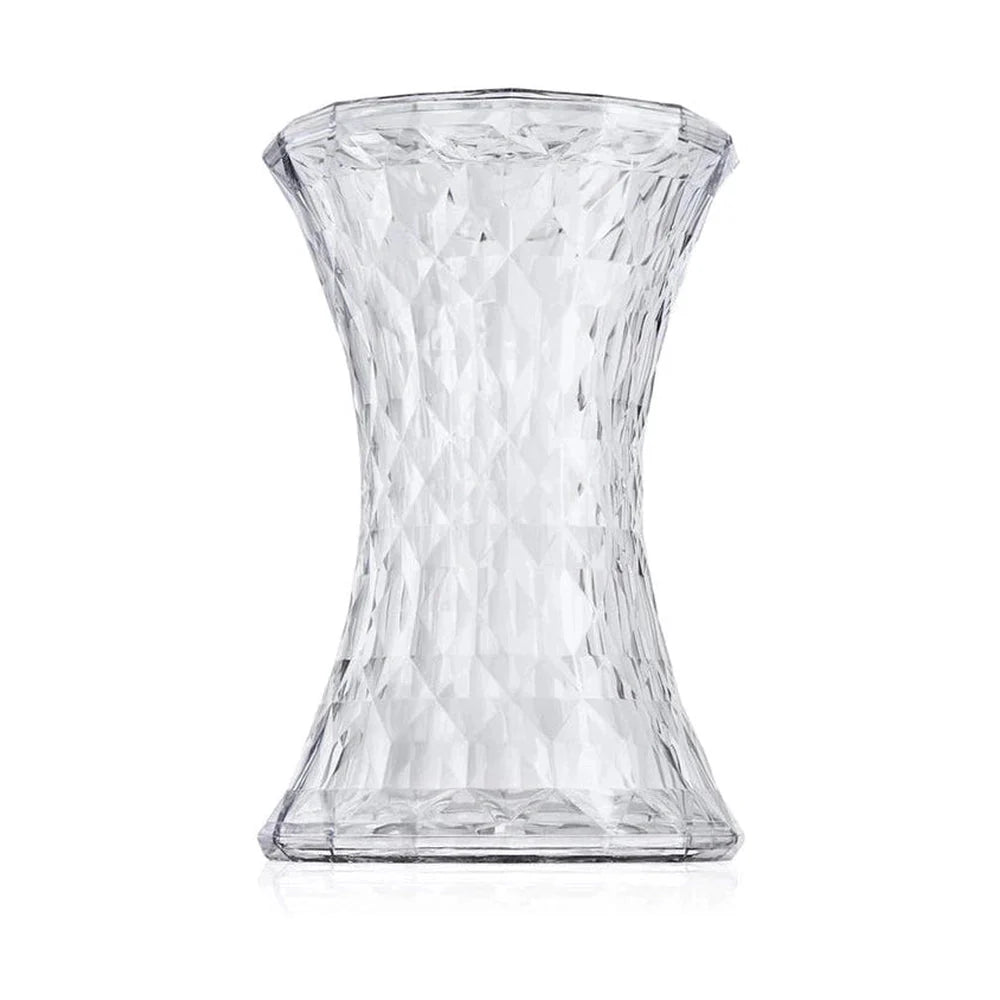 Table d'appoint en pierre Kartell, cristal