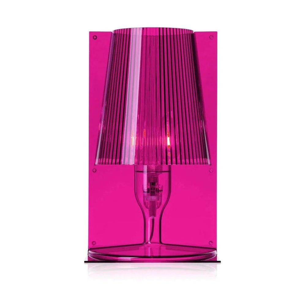 Lámpara de mesa de Kartell Tome, rosa