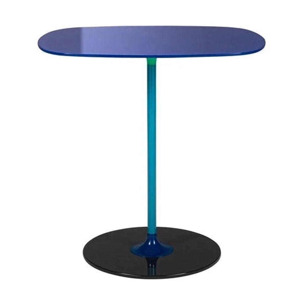 Table d'appoint Kartell Thierry haute, bleu