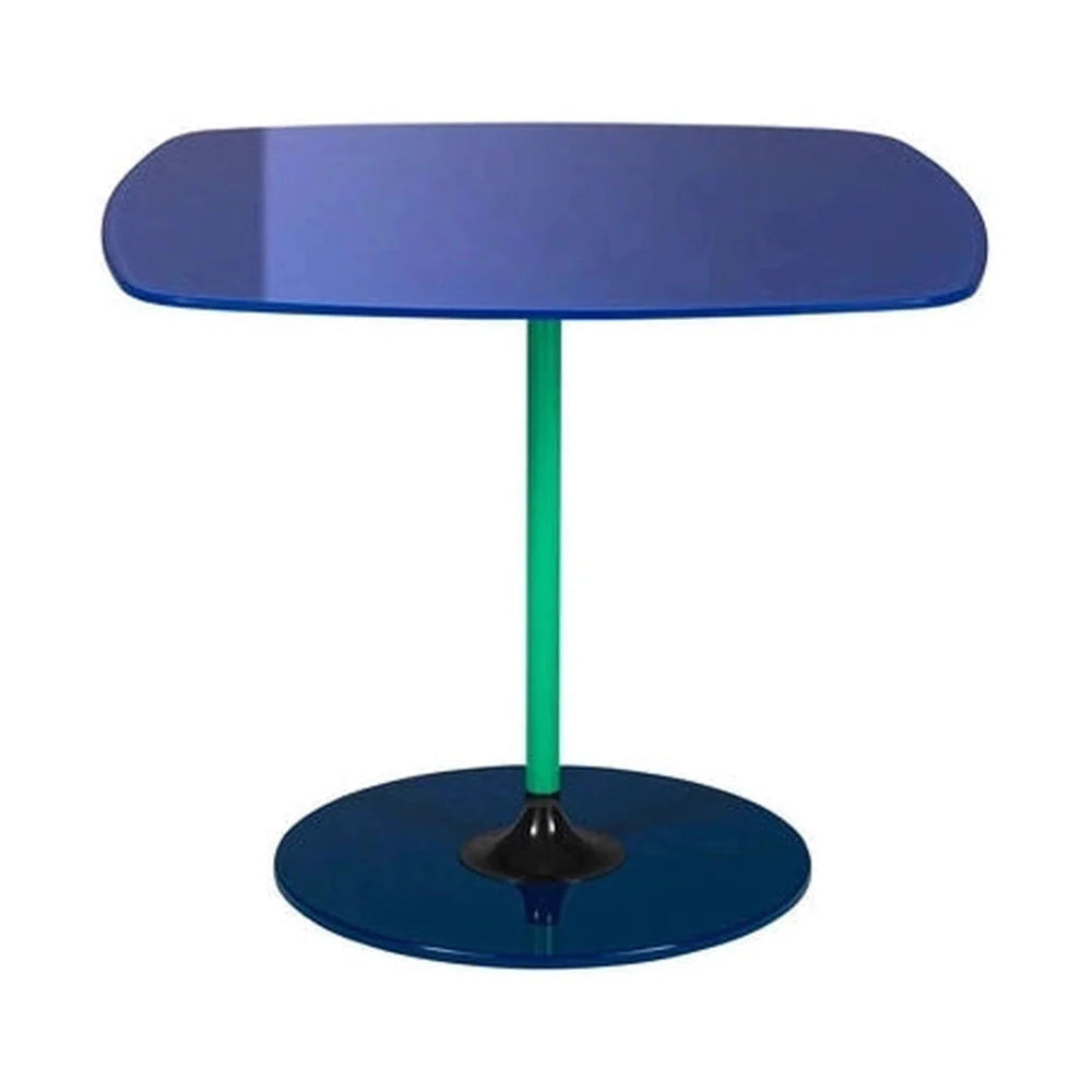 Kartell Thierry Side Table niedrig, blau