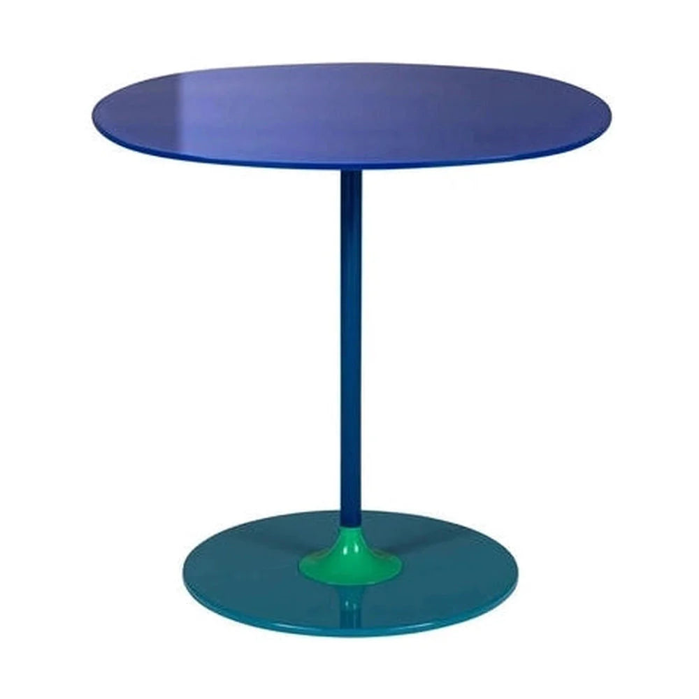 Table d'appoint Kartell Thierry Medium, bleu