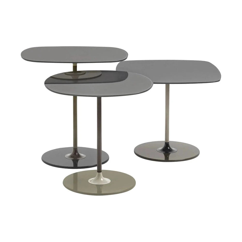 Kartell Thierry Side Table Trio, grau