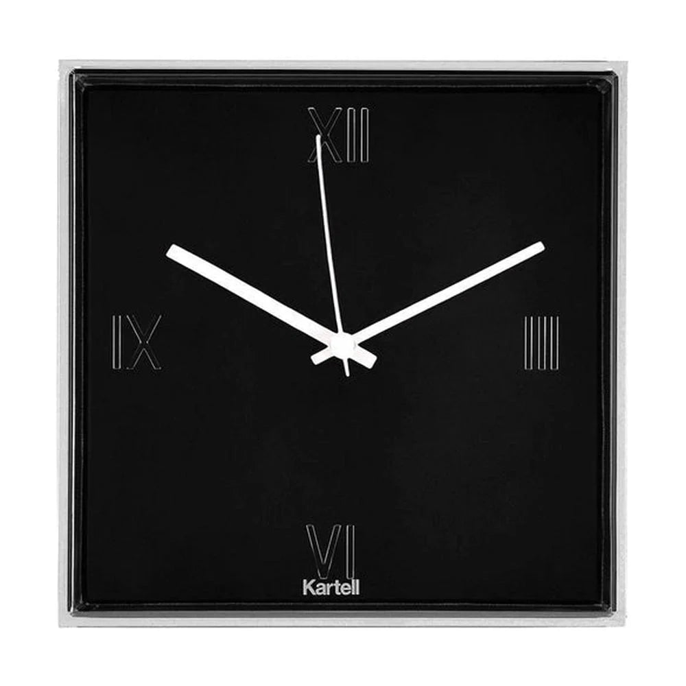 Kartell Tic & Tac Clock, schwarz