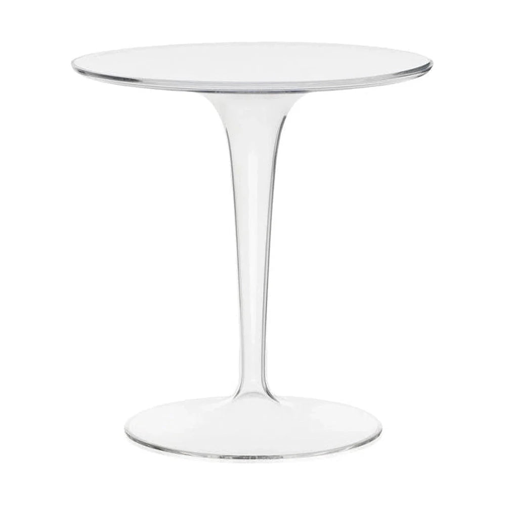 Table d'appoint supérieur de la pointe Kartell, cristal