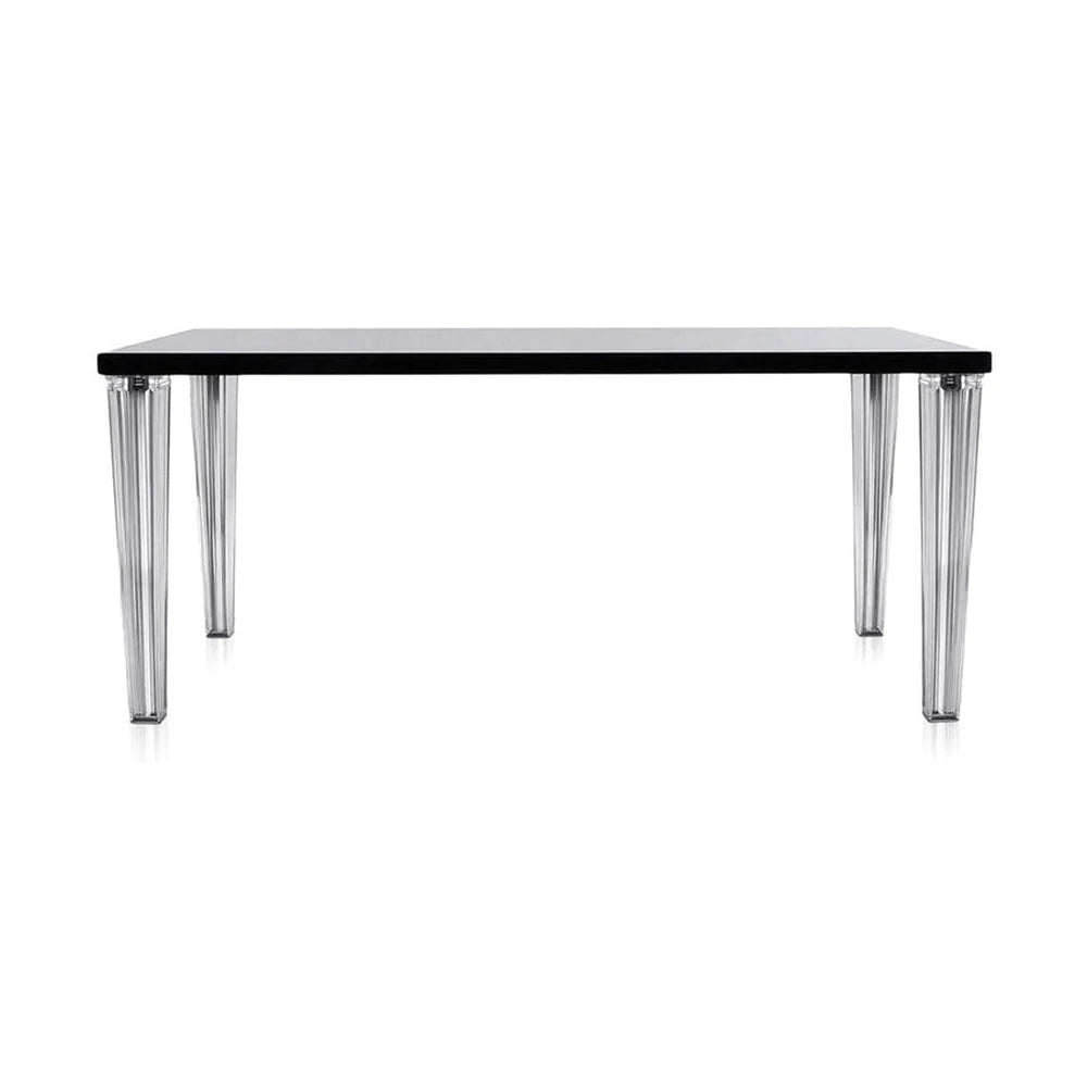 Kartell Top Tischglas 190x90 cm, schwarz