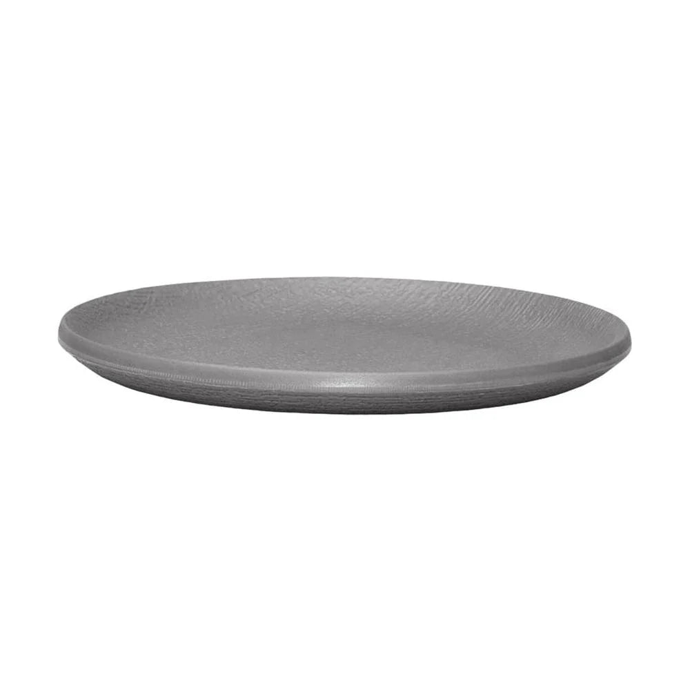 [product_category]-Kartell Trama Set Of 4 Dessert Plates, Charcoal-Kartell-8058967255591-01518NA-KAR-1