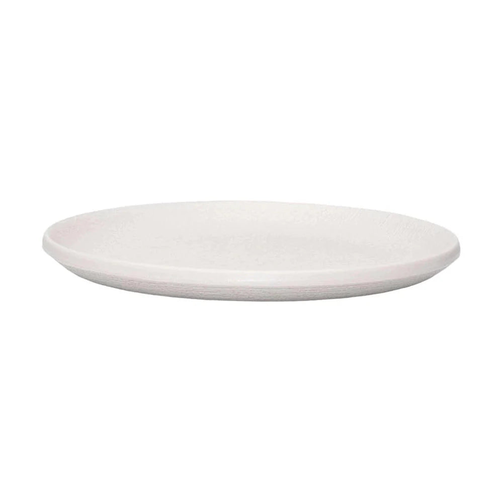 Kartell Trama Set Of 4 Dessert Plates, Light Grey