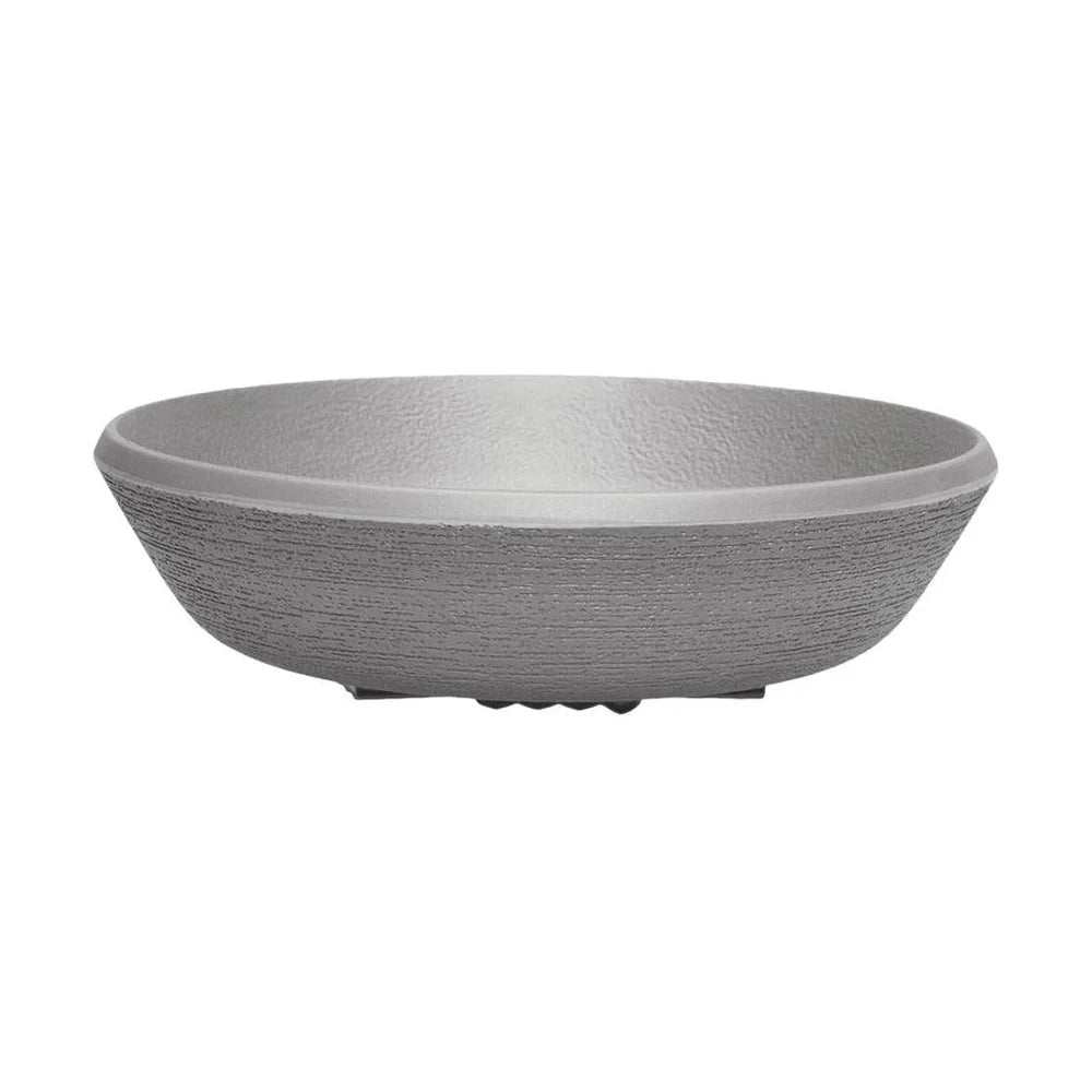 [product_category]-Kartell Trama Set Of 4 Soup Plates, Charcoal-Kartell-8058967255478-01517NA-KAR-1