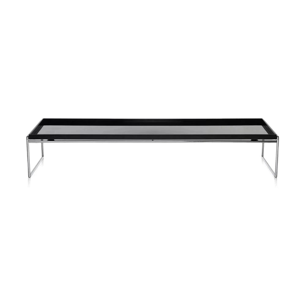 [product_category]-Kartell Trays Side Table 140x40 Cm, Black-Kartell-8058967043389-0441409-KAR-1